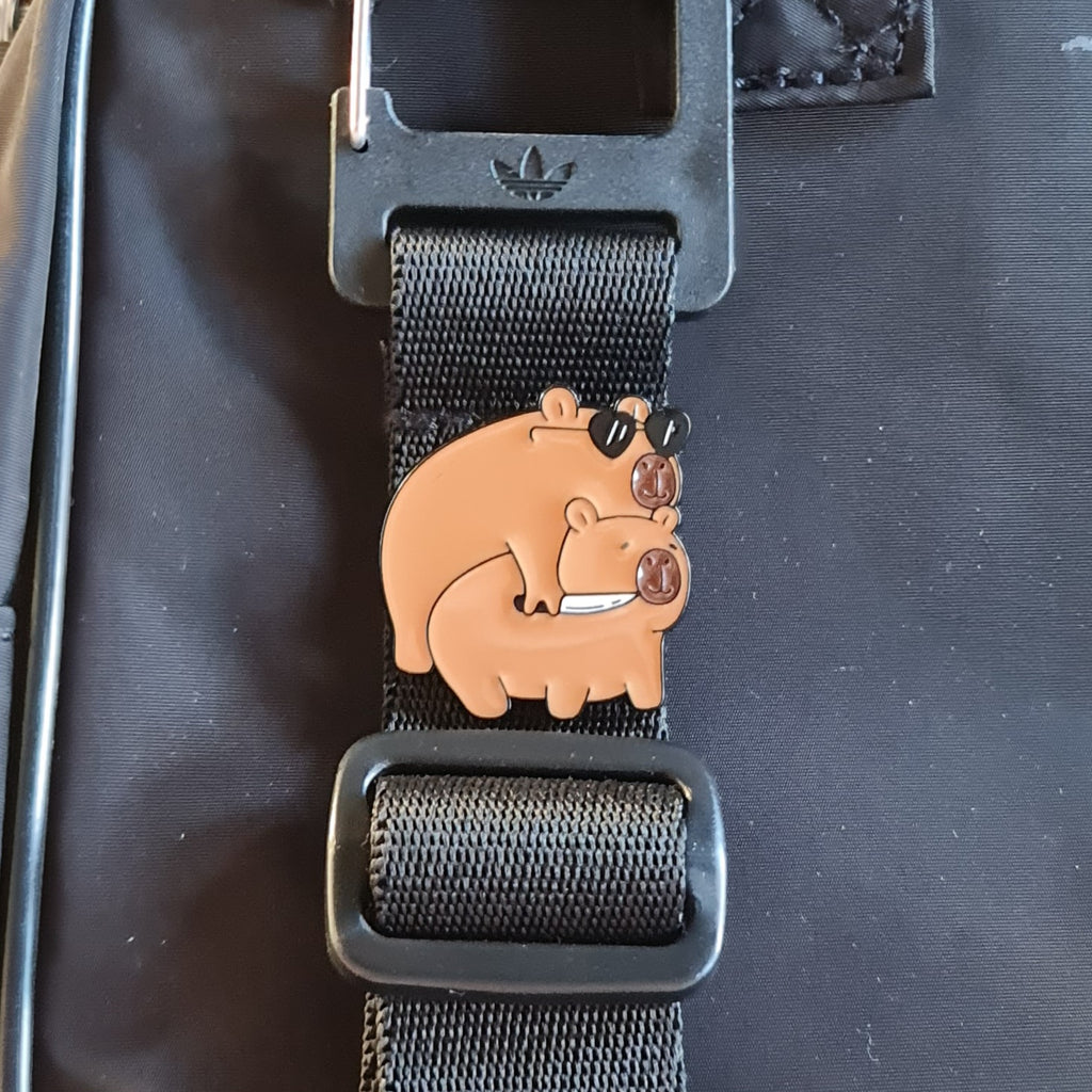 Capybara Pin Badge