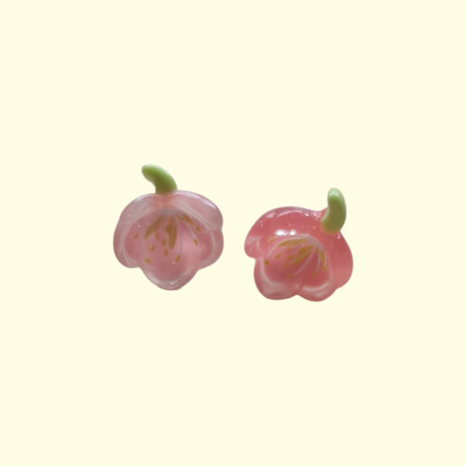 Flower Pink Shoelace Charms