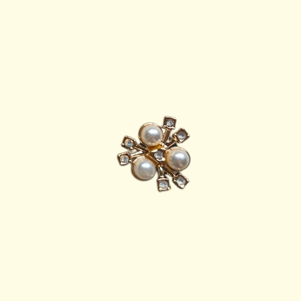 Gold Bling Tiara Crocs Charms x4