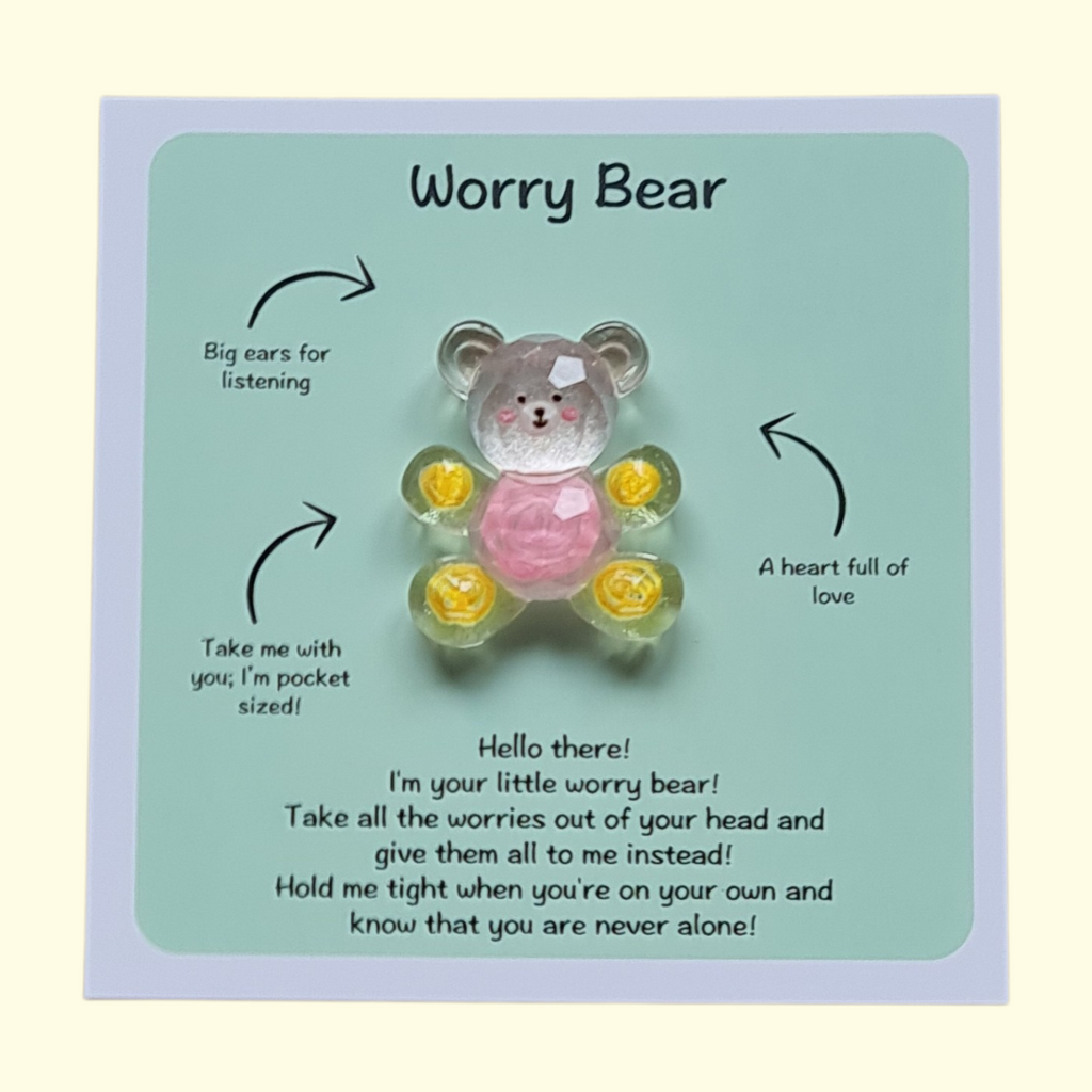 Bear Light Pink Pocket Hug
