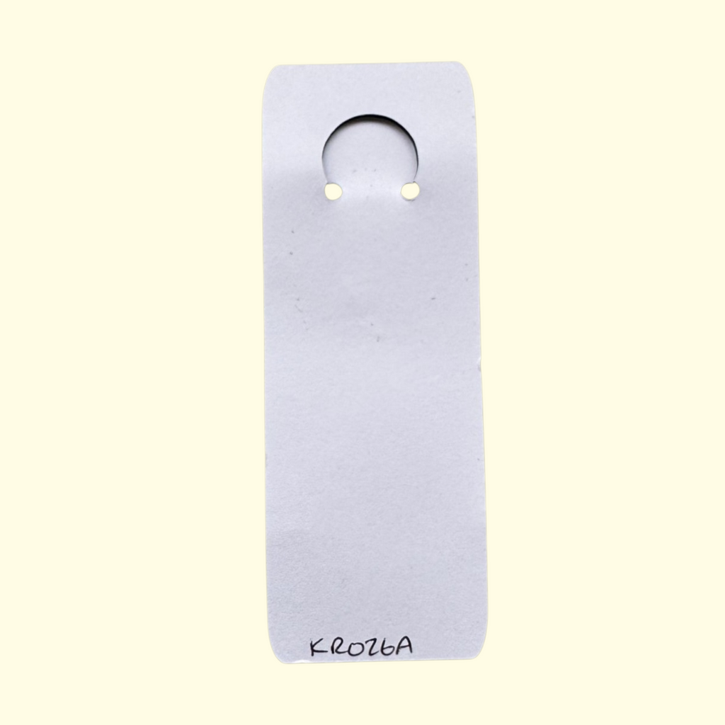 Highland Cow White Bow Standing Keyring