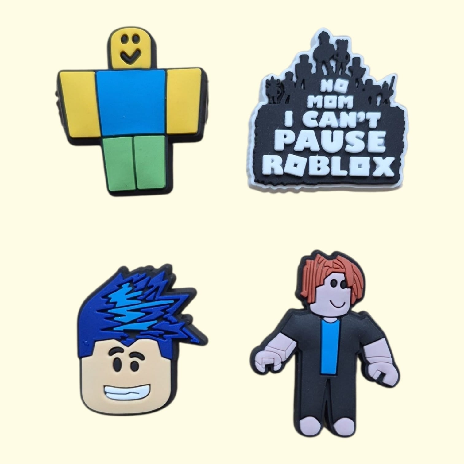Roblox Crocs Charms x4