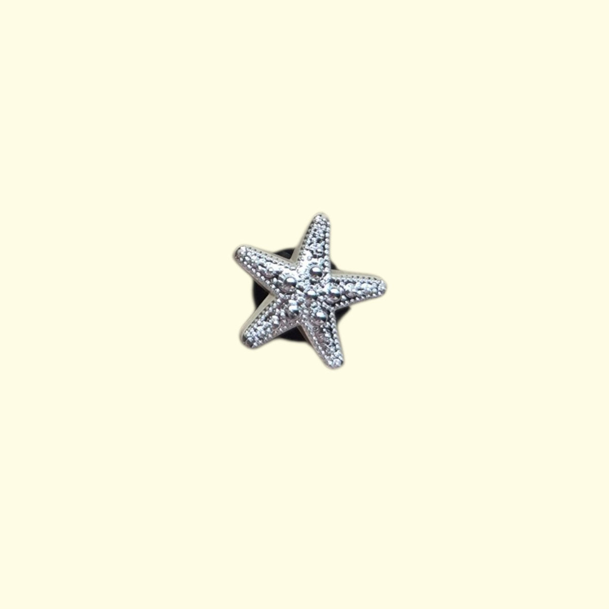 Silver Bling Seashell Crocs Charms x4