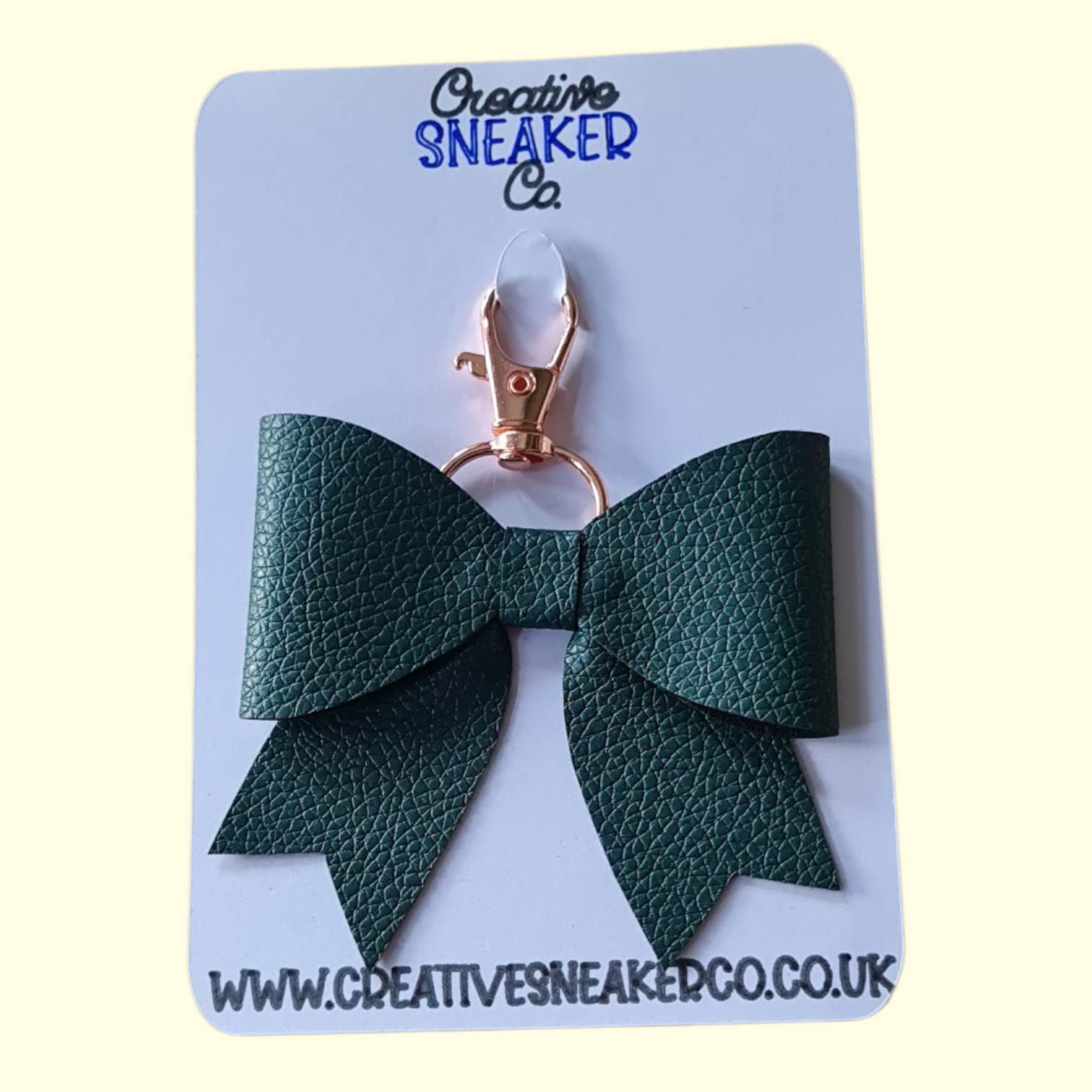 Emerald Green Bag Charm