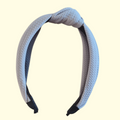 Wide Knot Grey Headband