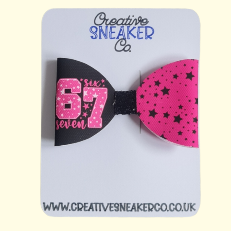 6 7 Six Seven Single Hair Bow