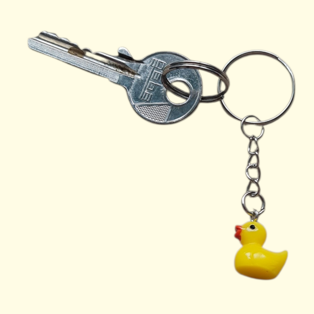 Duck Yellow Keyring