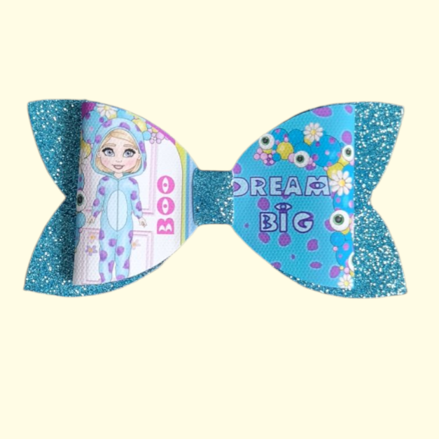 Monsters Inc. Standard Hair Bow