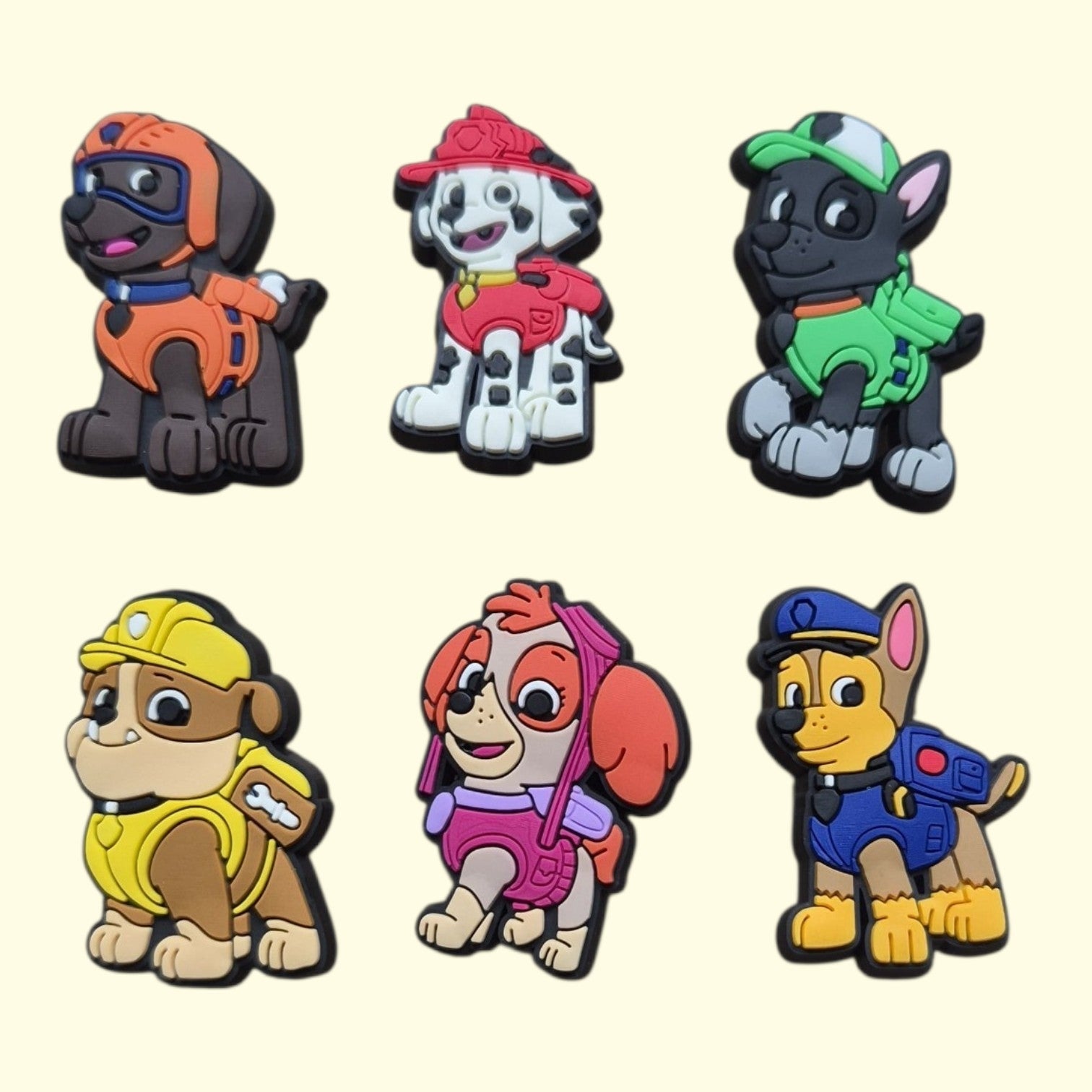 Paw Patrol Crocs Charms x6