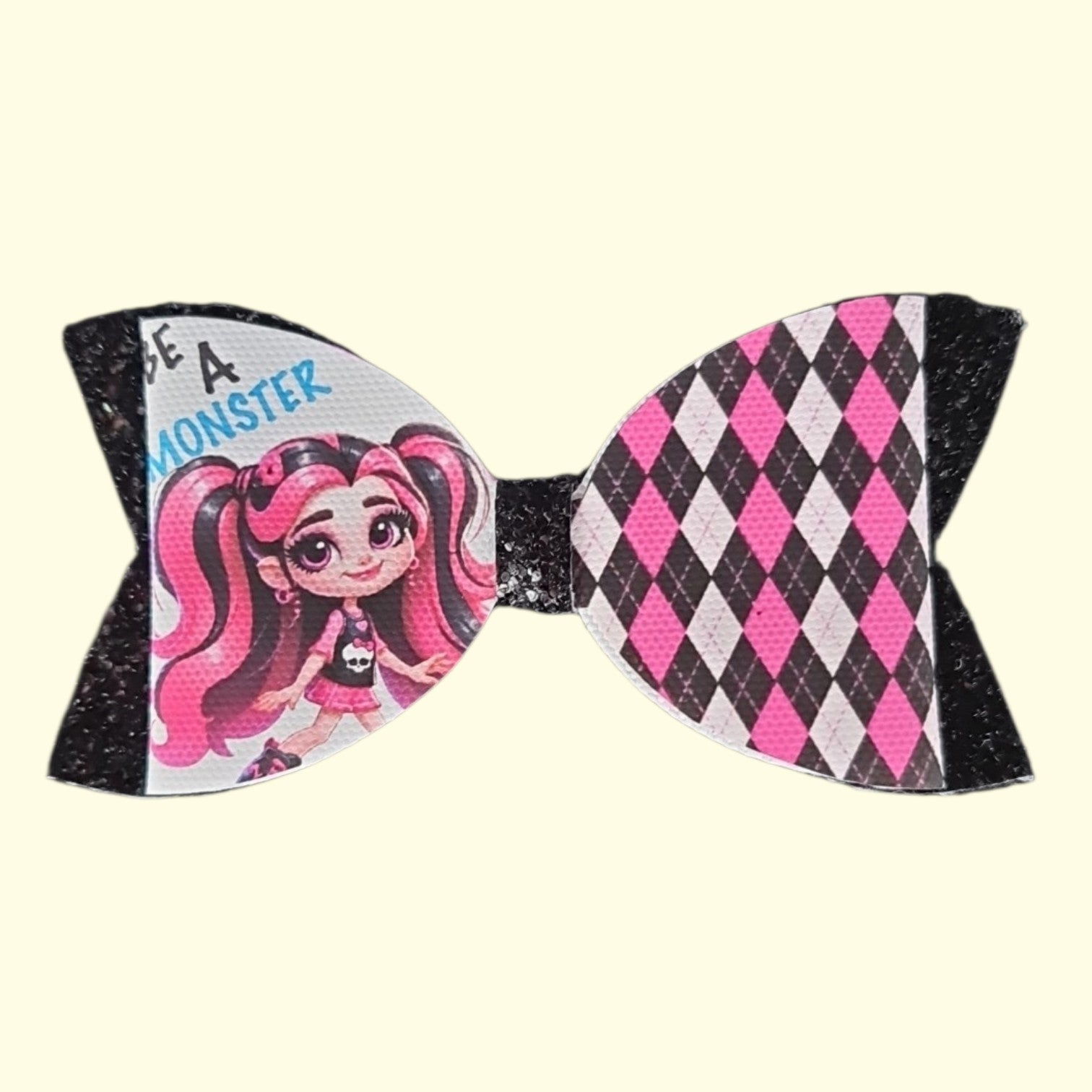Be A Monster Halloween Standard Hair Bow