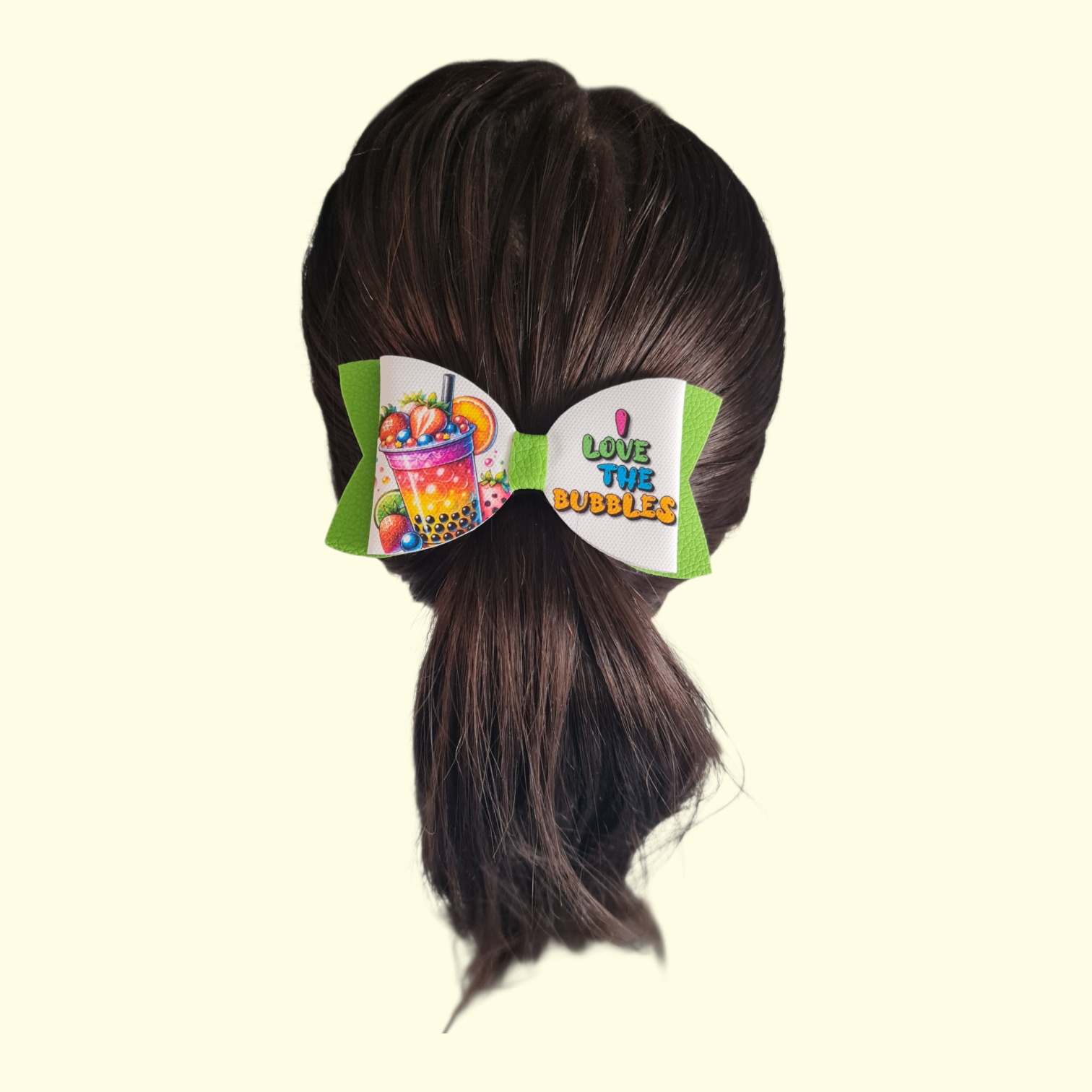 Boba Hair Bow