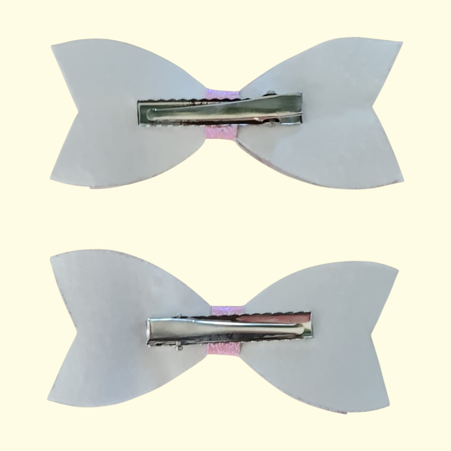 Scratch Pink Hair Bow x2