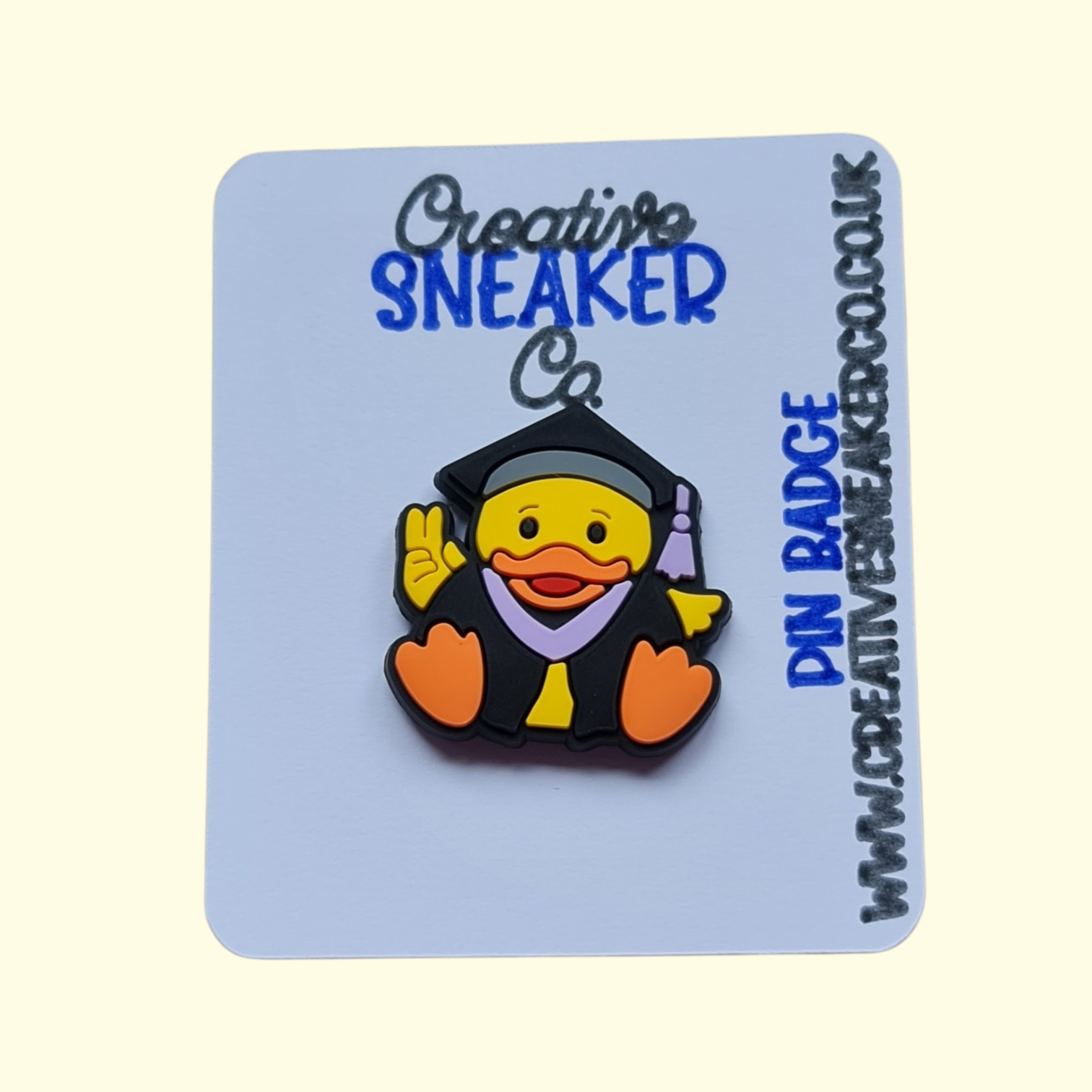 Duck University Pin Badge