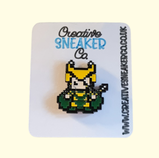 Marvel Loki Blocks Pin Badge