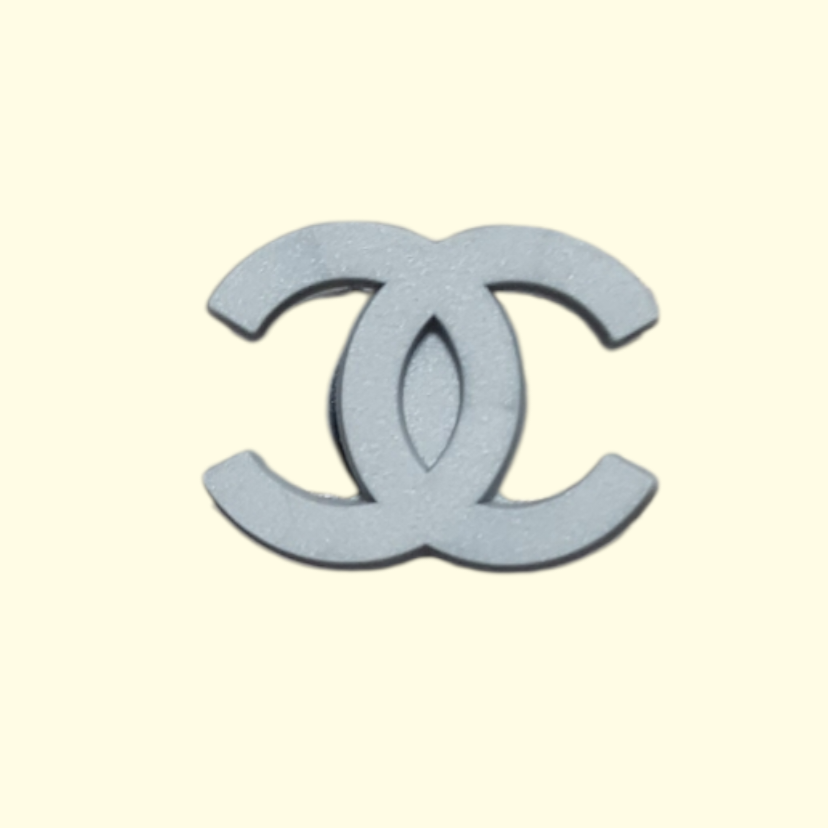 Grey Designers Crocs Charms x4