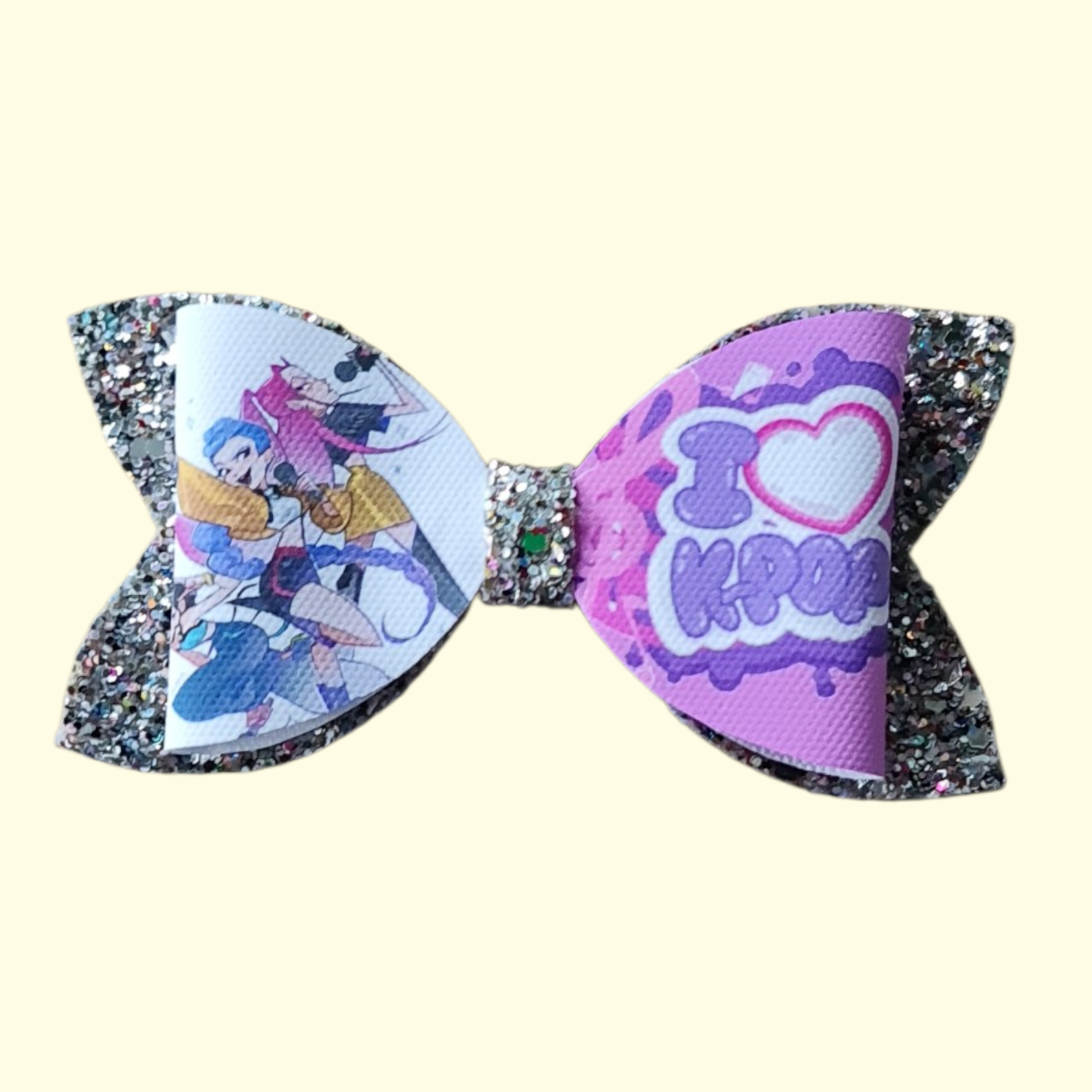 Huntrix I Love K-Pop Standard Hair Bow