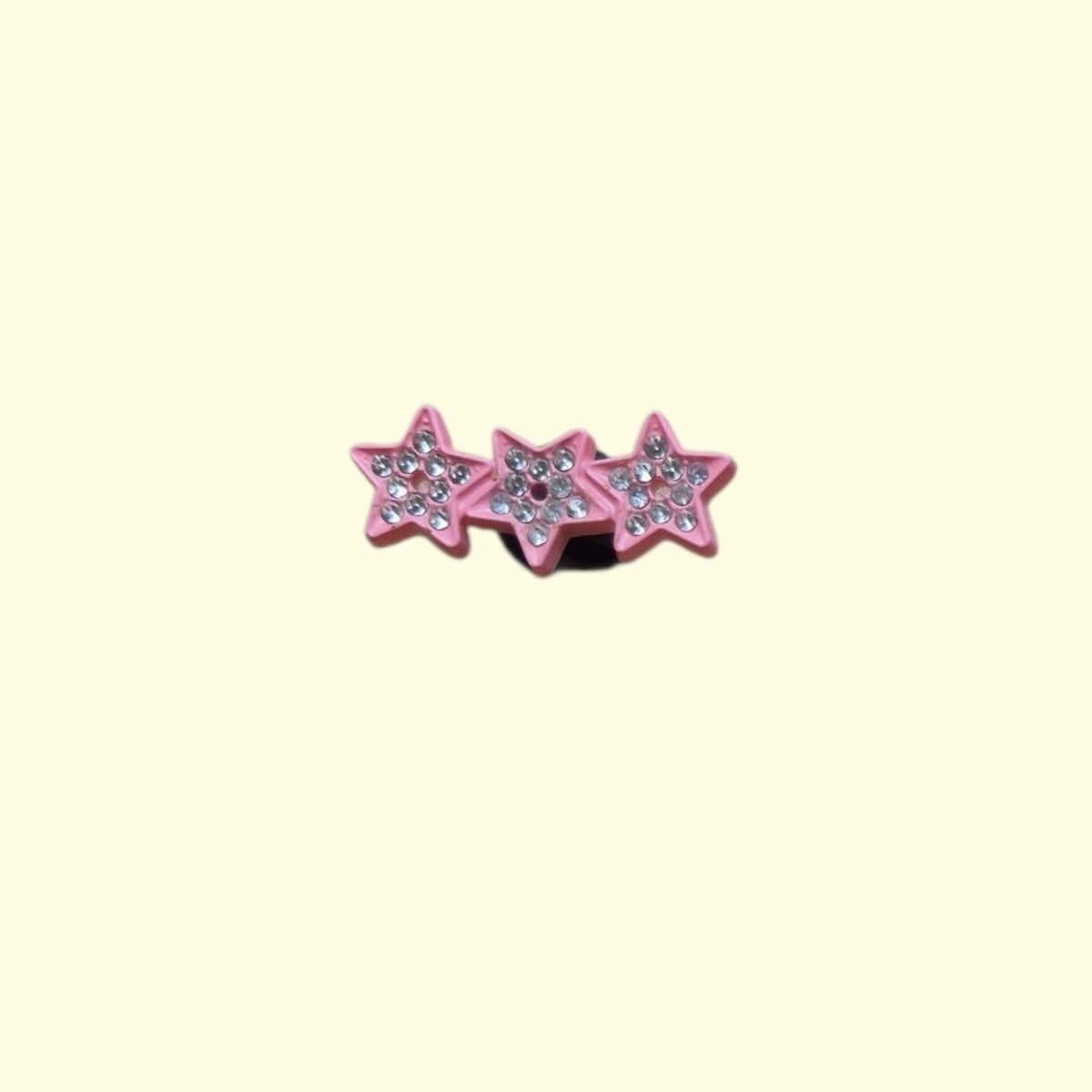 Pink Bow Bling Crocs Charms x4