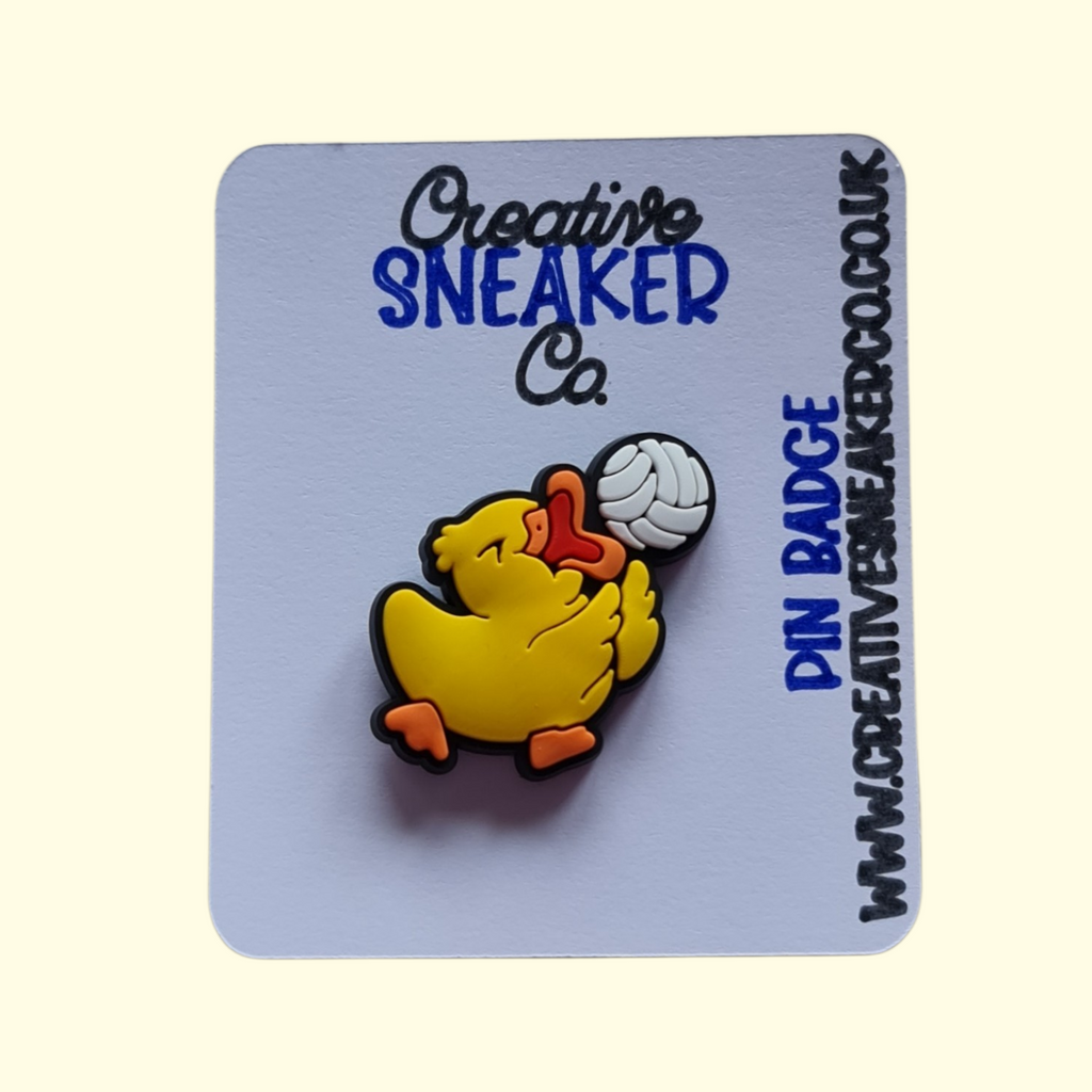 Duck Ball Pin Badge