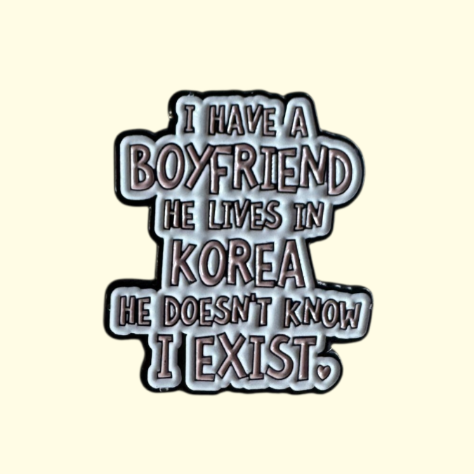 K-Pop Korean Boyfriend Pin Badge