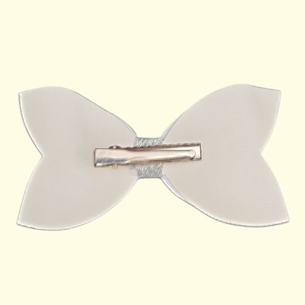 Blue Reindeer Standard Hair Bow