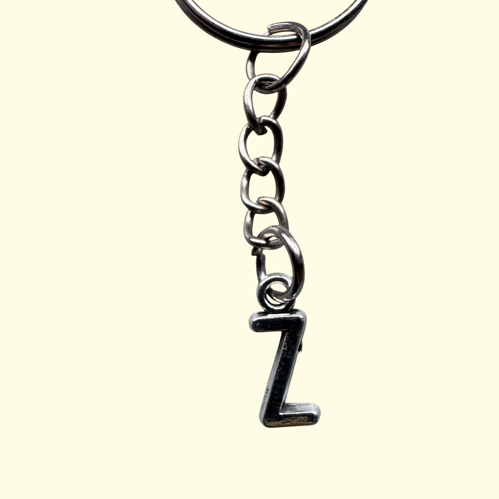 Letter Z Keyring
