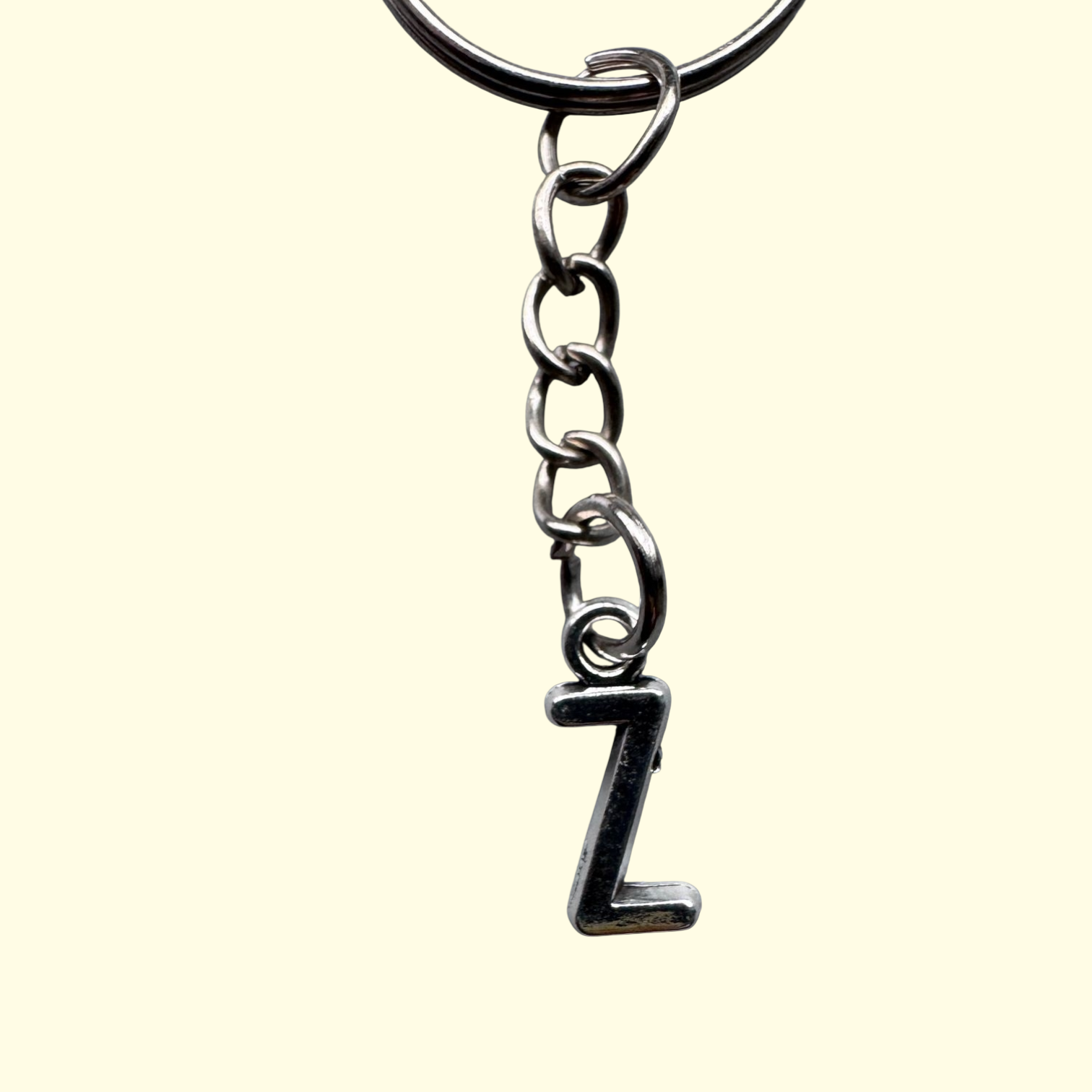 Letter Z Keyring