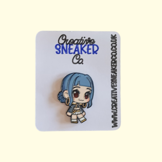 K-Pop Demon Hunters Zoey Pin Badge