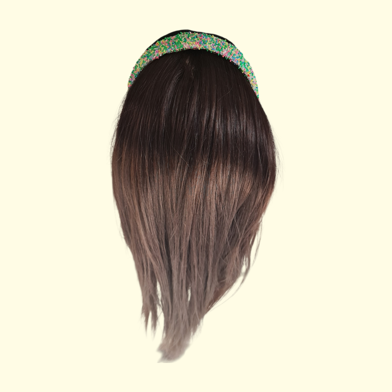 Hundreds and Thousands Green Headband