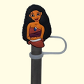 Princess Moana Straw Topper
