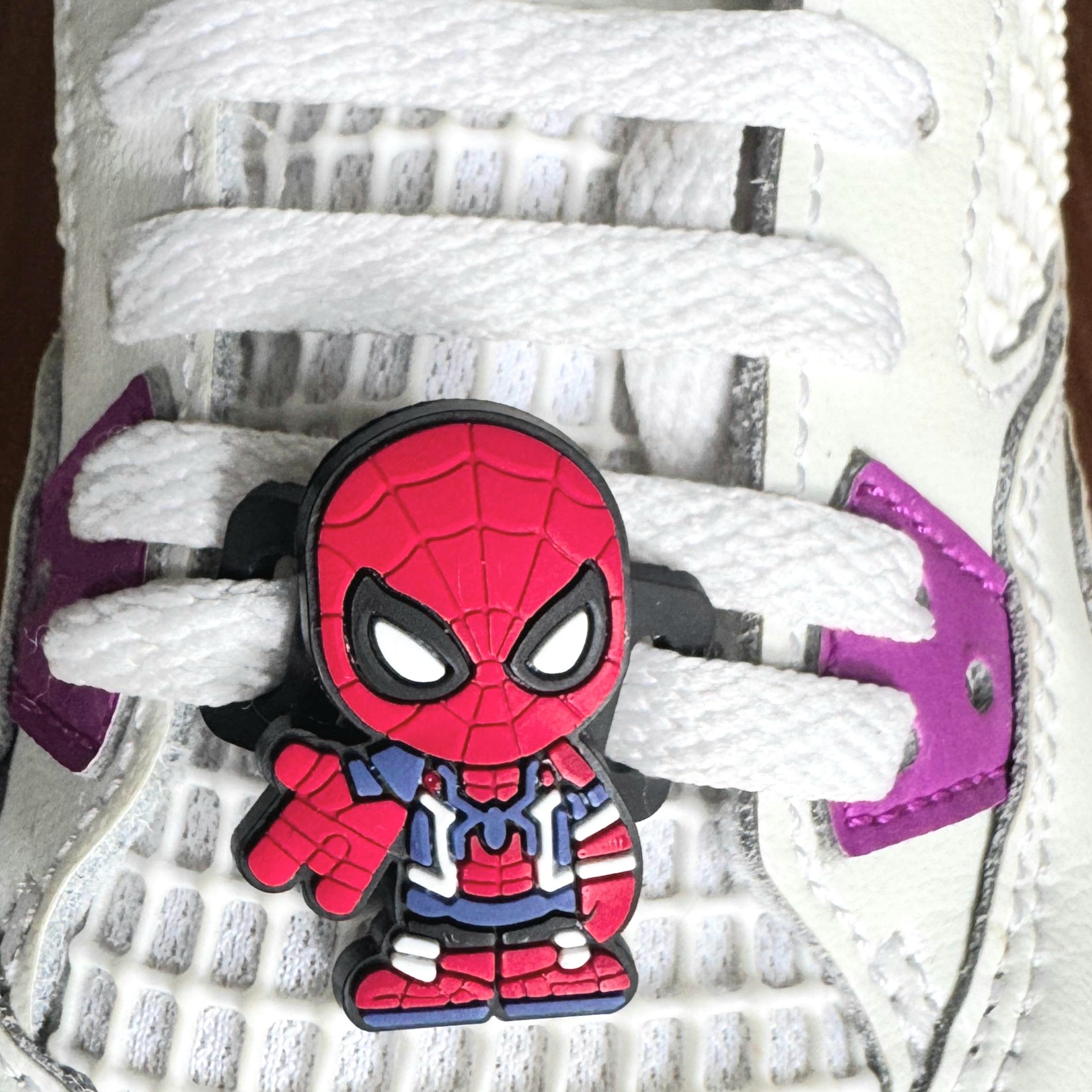 Charm Tag Black Shoelace Charms