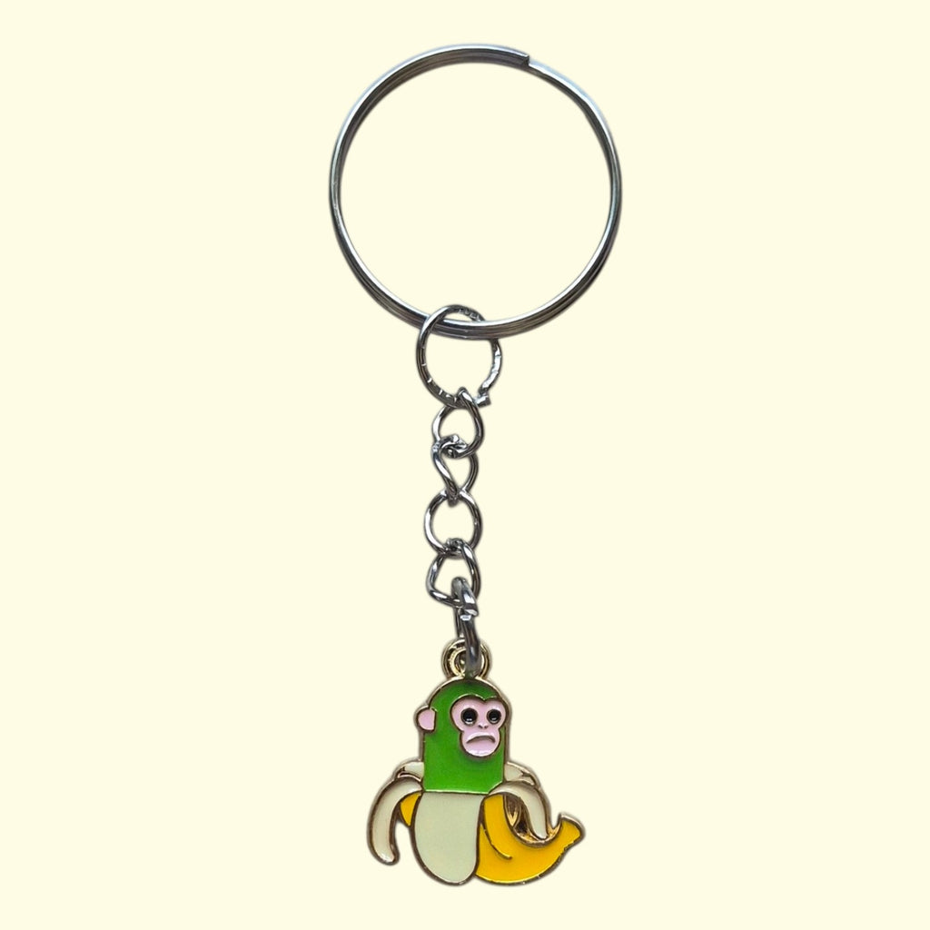 Italian Brain Rot Chimpanzini Bananini Keyring