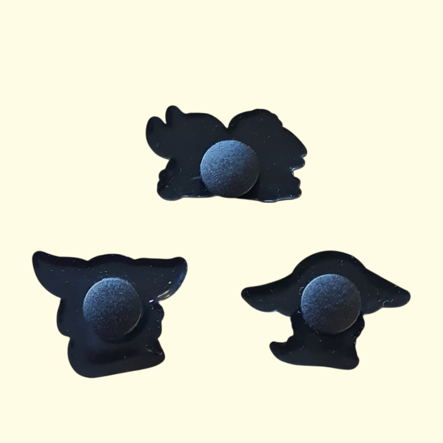 Baby Yoda Stitch Crocs Charms x3