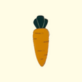 Carrot Pin Badge