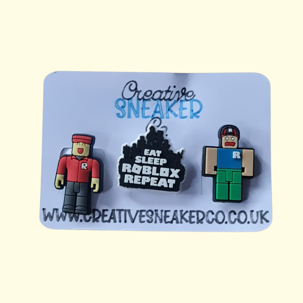 Roblox Crocs Charms x3