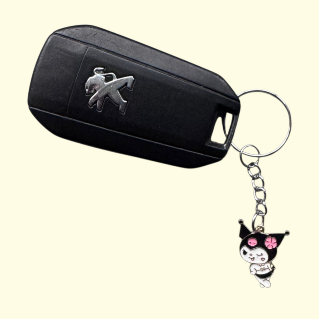 Kuromi Black Keyring