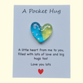 Heart Turquoise Pocket Hug