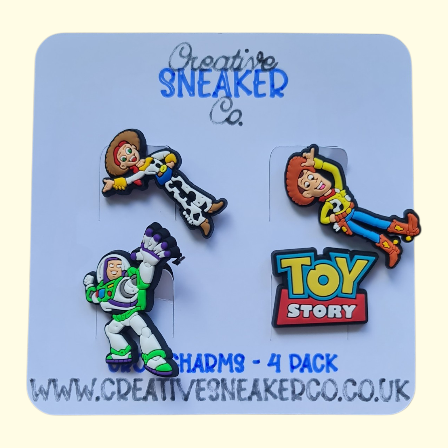 Toy Story Crocs Charms x4