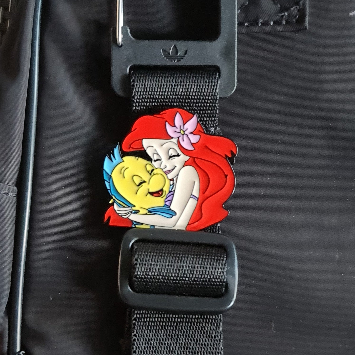 Princess Ariel and Flounder Pin Badge
