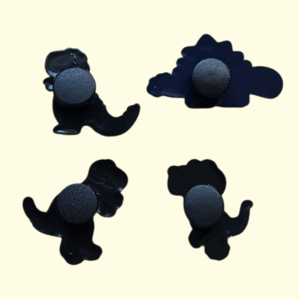 Dinosaur Crocs Charms x4