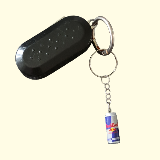 Red Bull Can Keyring