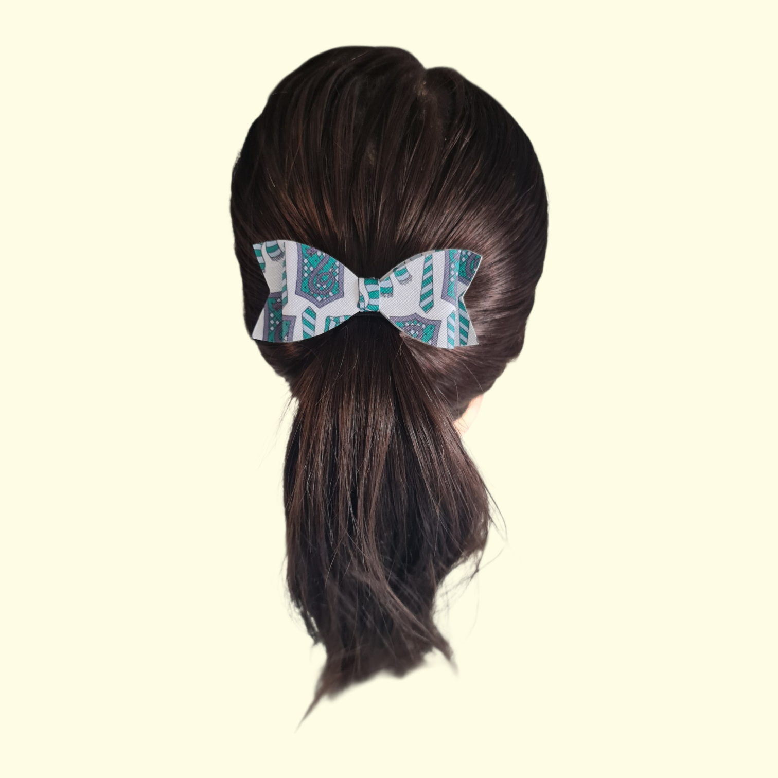 Harry Potter Slytherin Scarf Hair Bow
