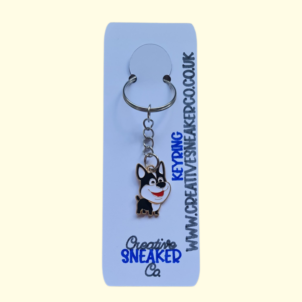 Dog Sheepdog Keyring