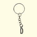 Letter D Keyring