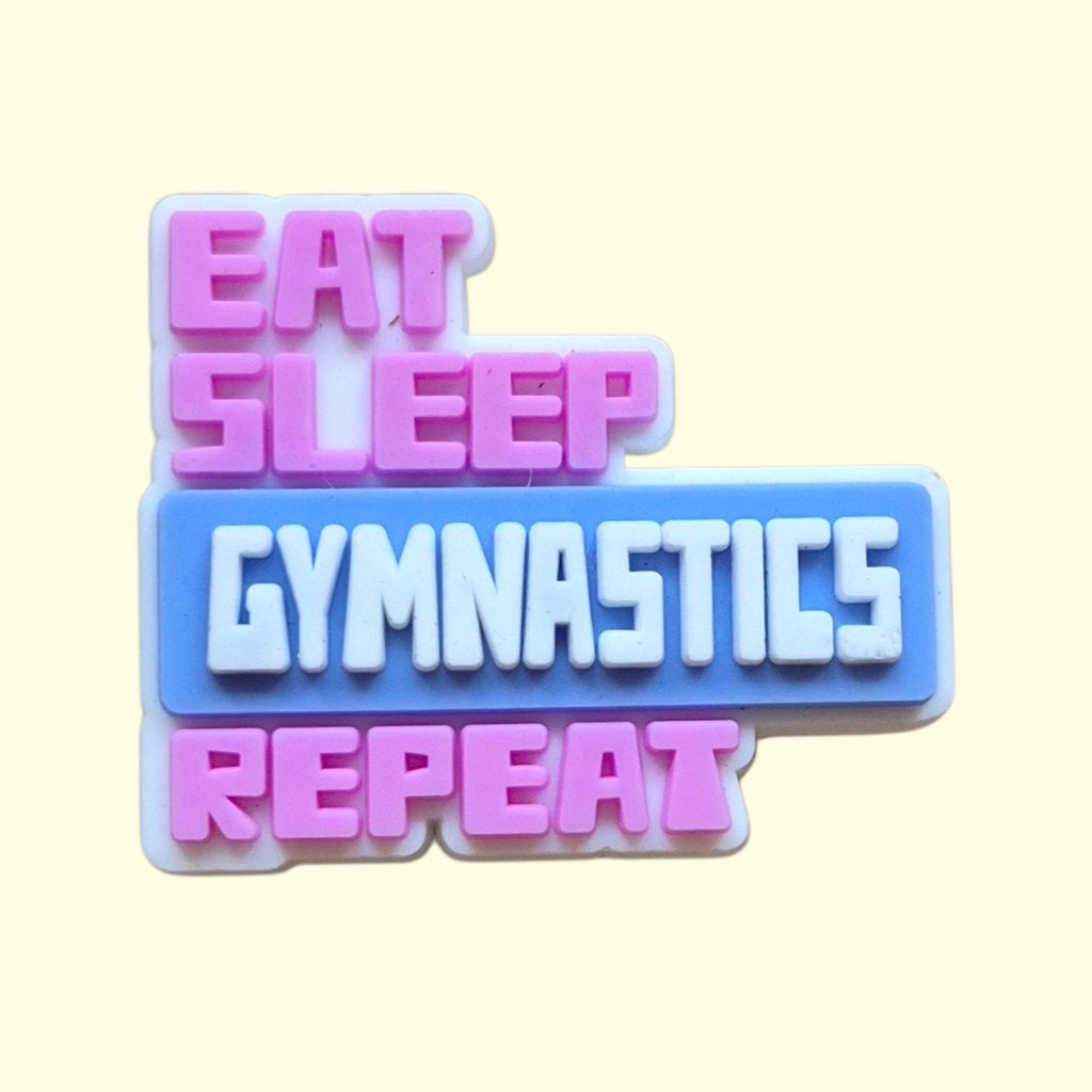 Gymnastics - Eat Sleep Repeat Crocs Charm Pick 'N' Mix