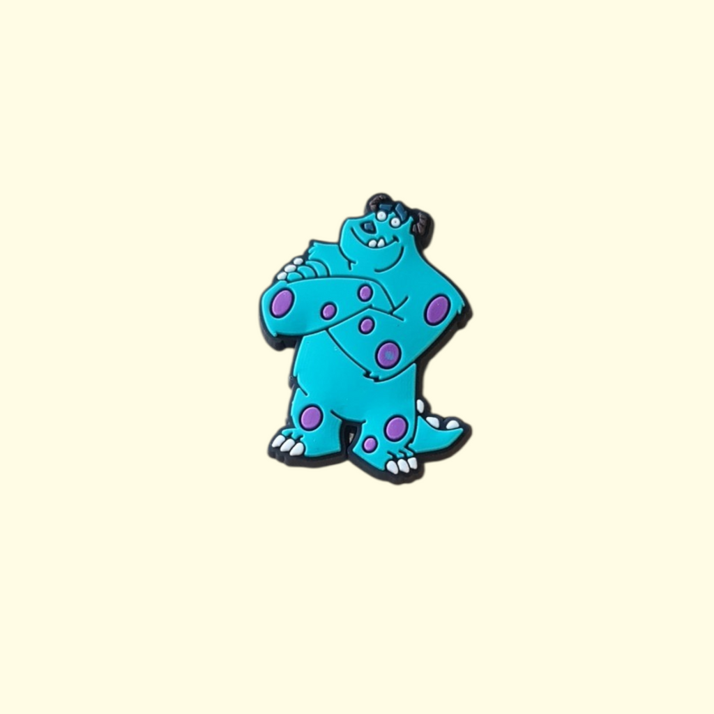 Monsters Inc Crocs Charms x4