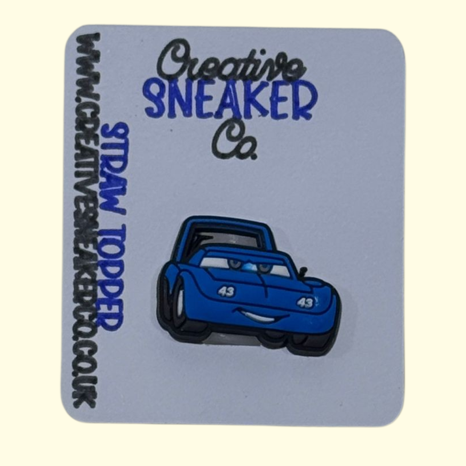 Cars Strip Straw Topper