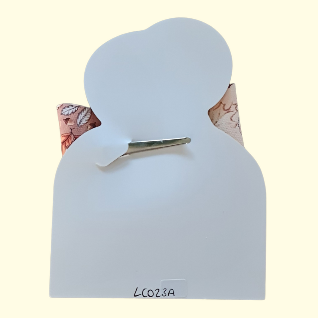 Autumn Squirrel Sailor Hair Bow