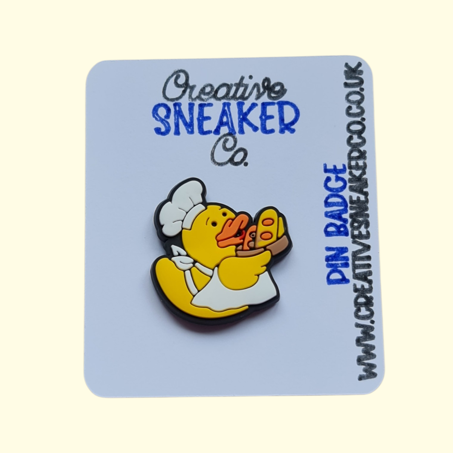 Duck Chef Pin Badge