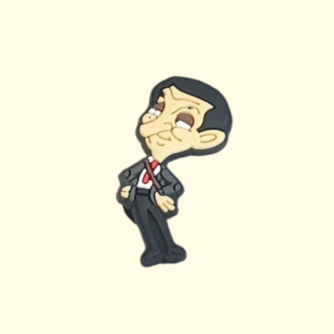 Mr Bean Crocs Charms x4