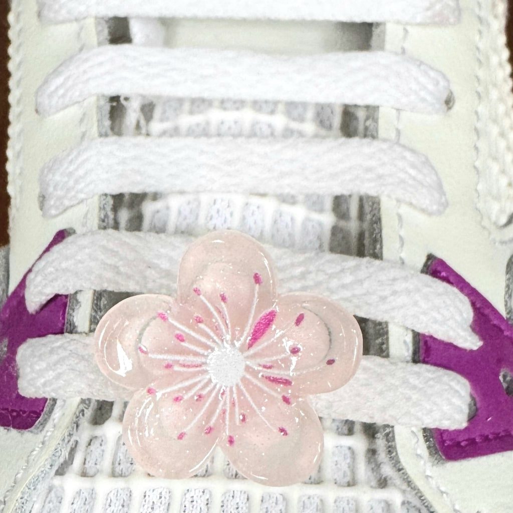 Flower Pink Shoelace Charms